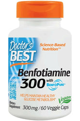 Doctor's Best - Benfotiamine with BenfoPure - Nutri.se